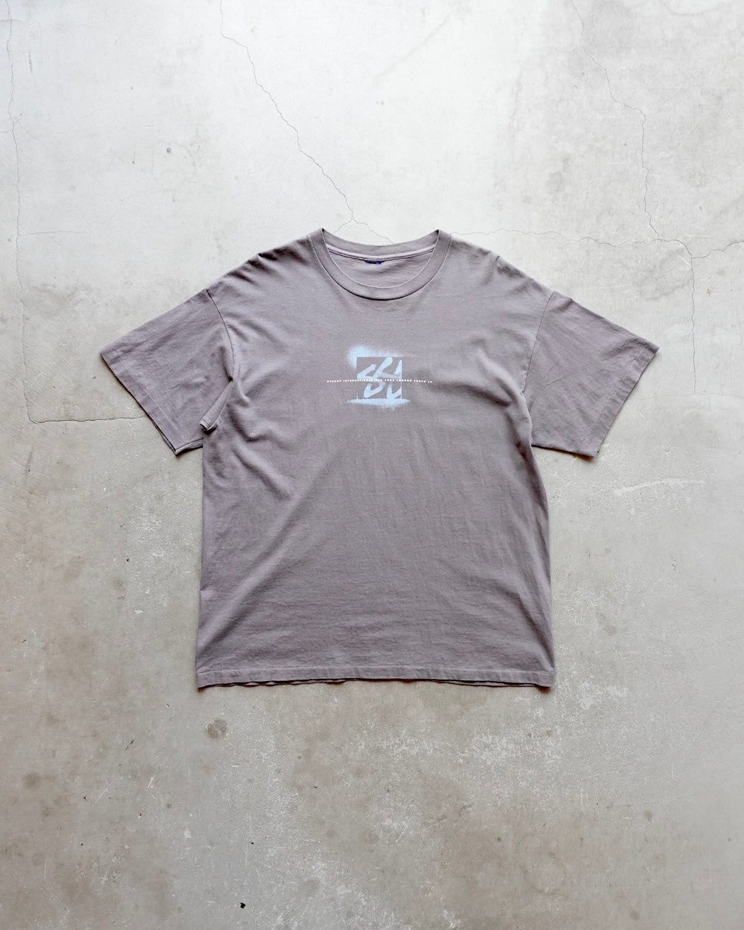 オールドステューシー　international スクーターTシャツ グレー 90s Stussy International T-Shirt | ヴィンテージ グラフィックT