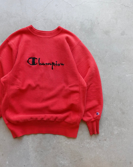 90s Champion REVERSE WEAVE Red