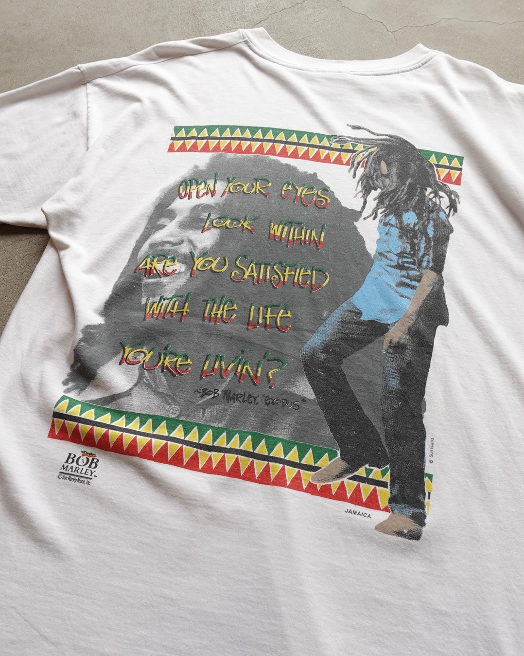 90s Bob Marley "Exodus" Quote T-Shirt