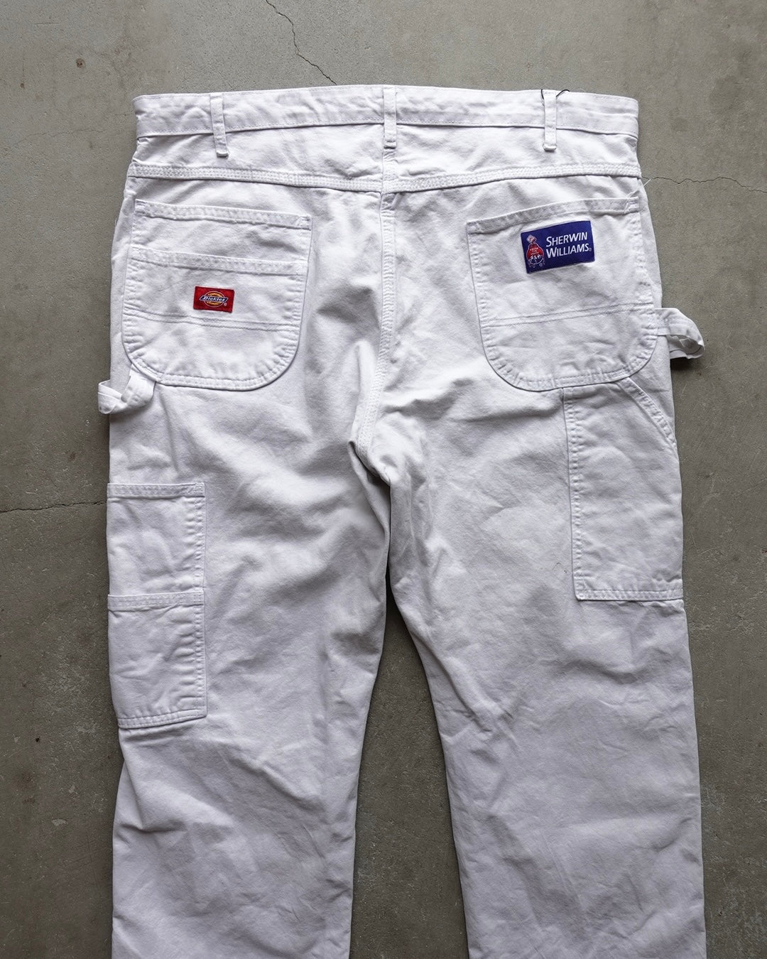 Dickies Painter Pants White Double Knee