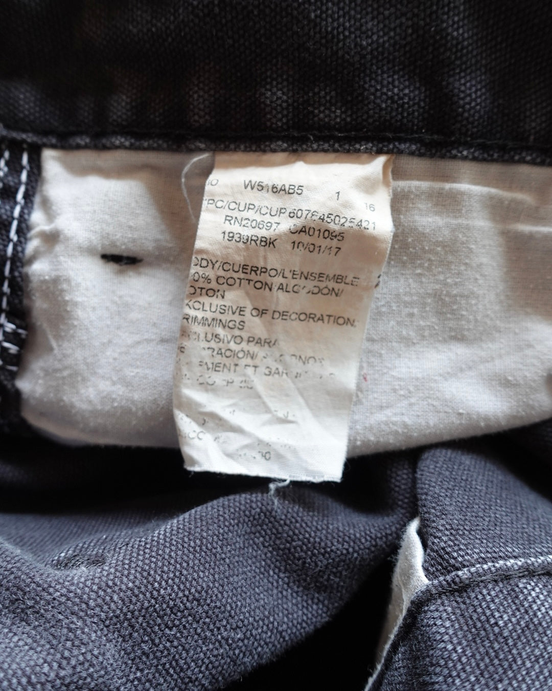 Dickies Duck Painter Pants Black #2
