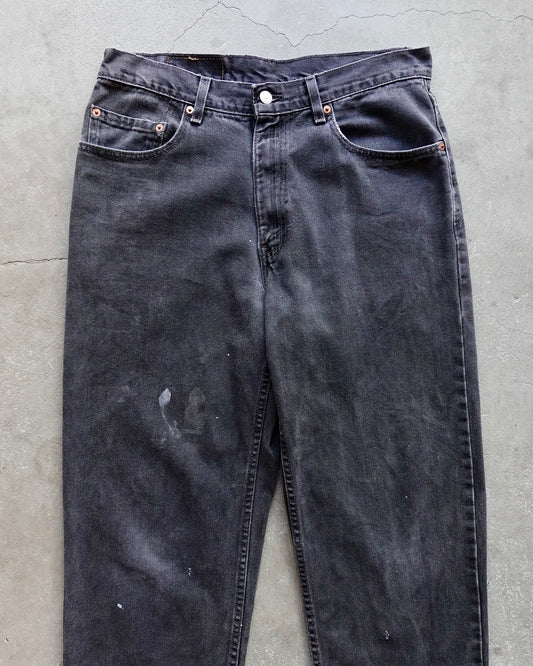 90s Levi's 550 Black Denim