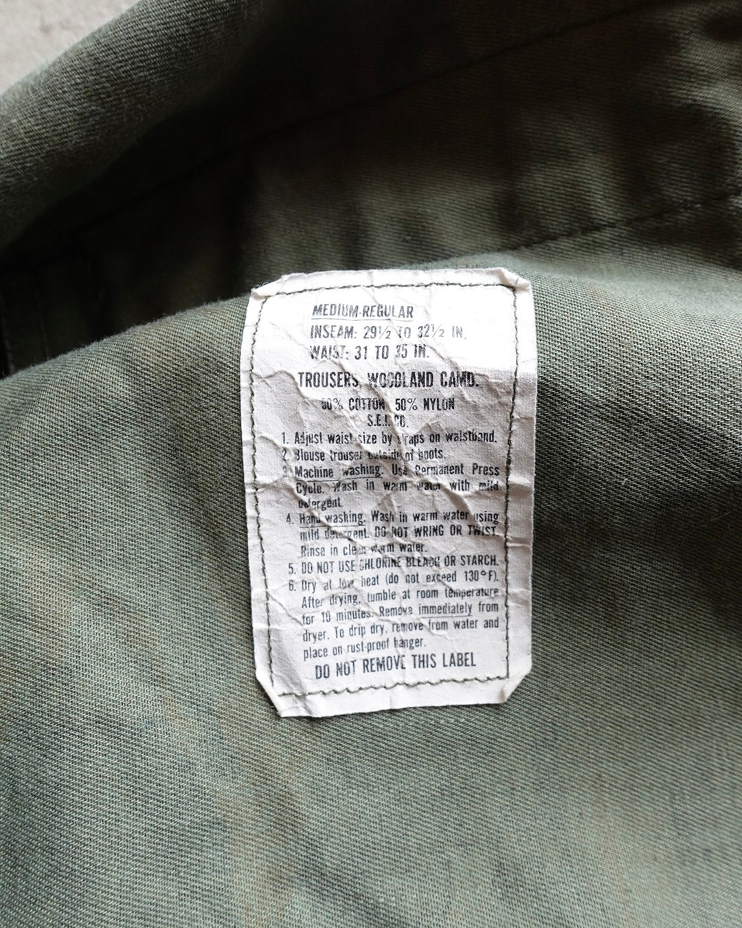 U.S. Army Tiger Camo Military Trousers