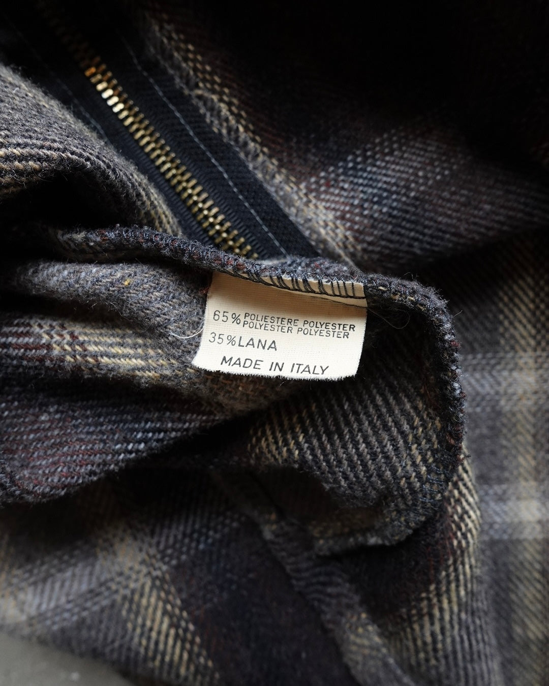 Wrangler Western Jeans / Ombre Check Vest / Made in Italy