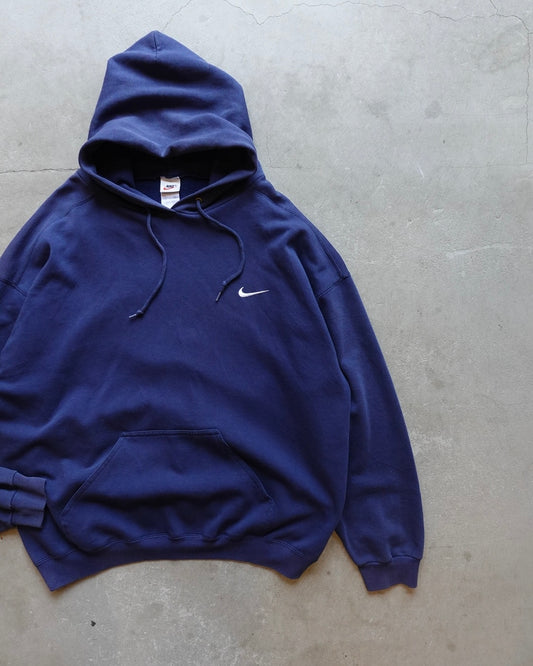 90s NIKE Swoosh Hoodie / Made in USA