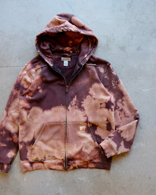 Carhartt Bleached Zip Hoodie