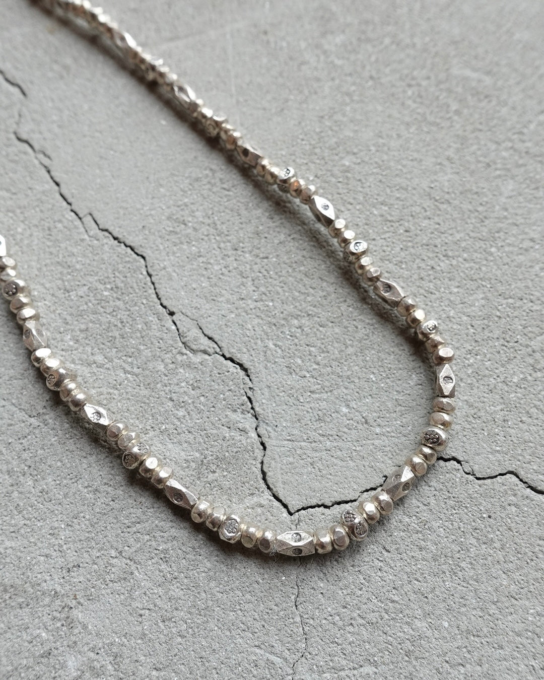 Karen Silver Beads Necklace #1