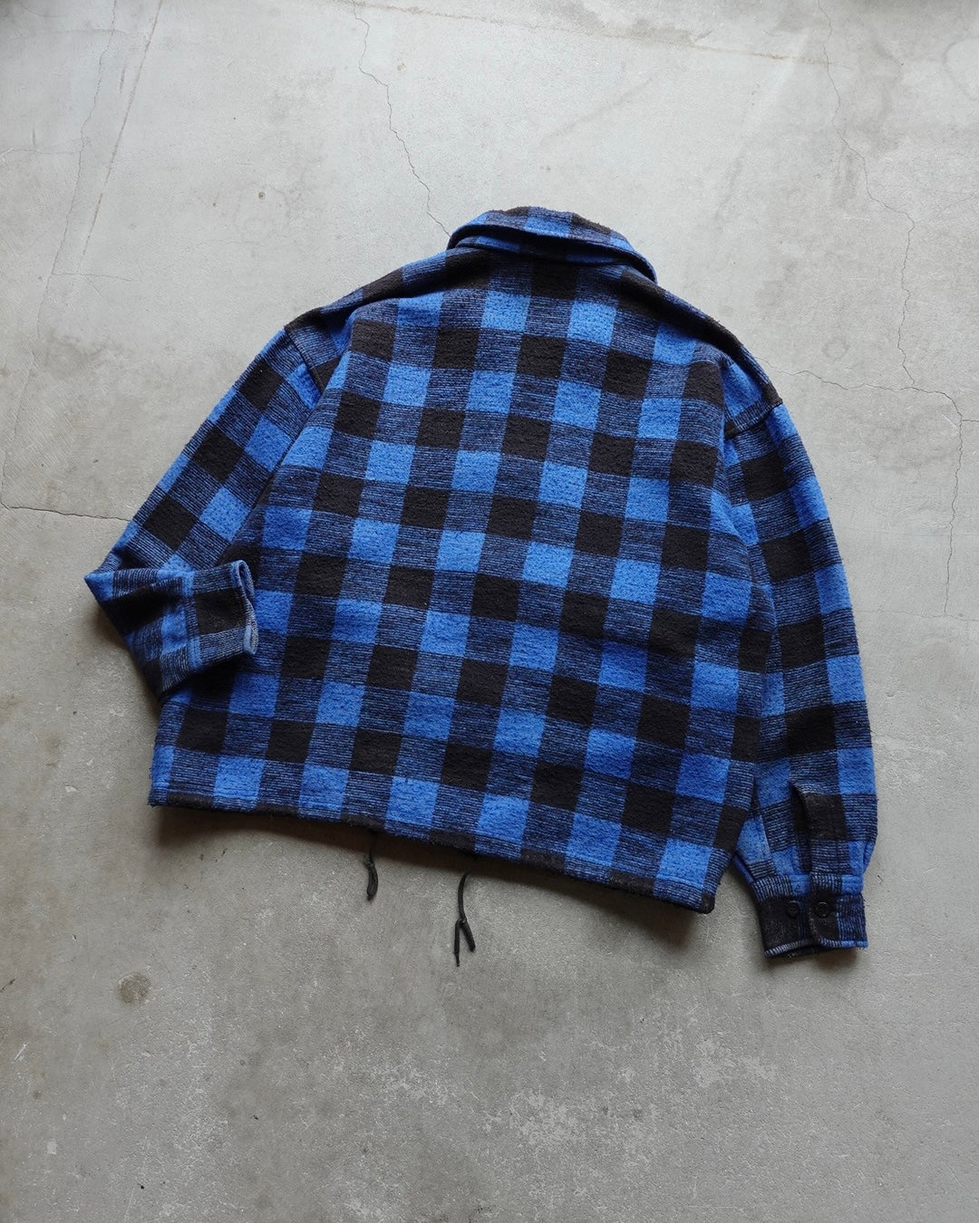 80-90s Dickies Buffalo Check Fleece Jacket