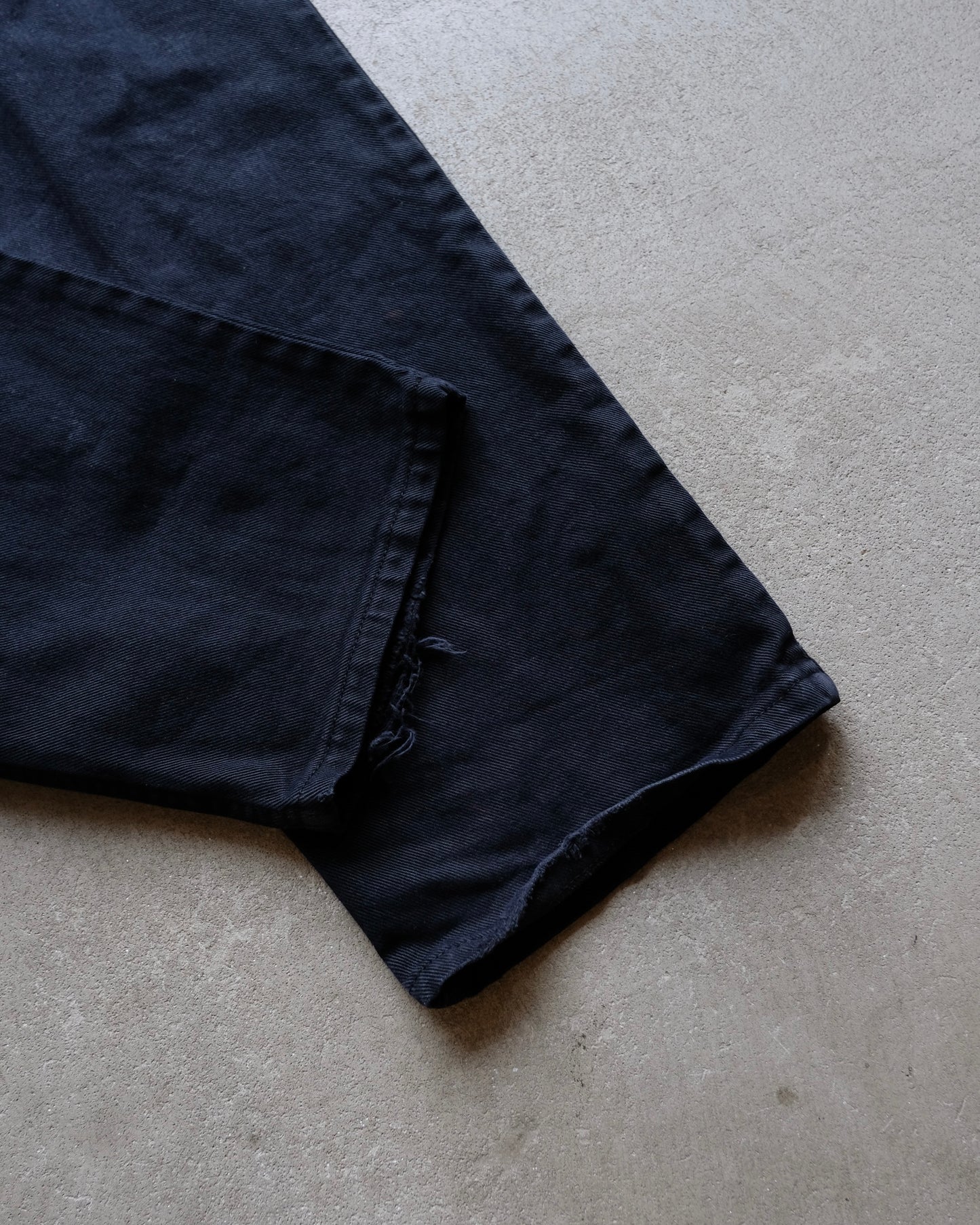 90s Levi's Silver Tab Loose Black Dyed Denim / Made in USA