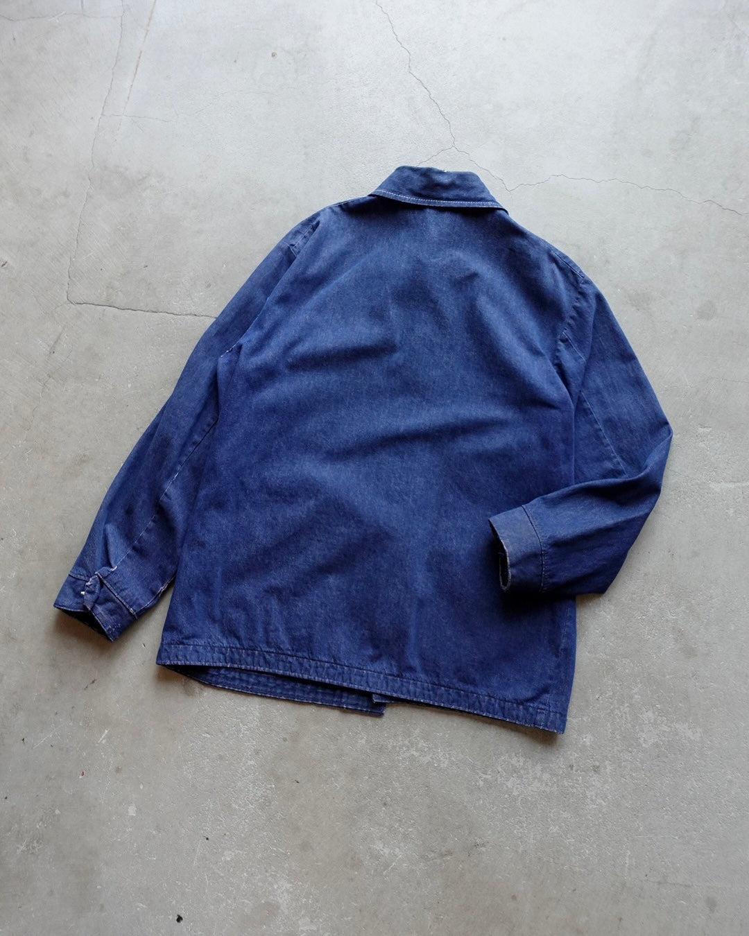60s-70s Wrangler Denim Coverall Chore Coat