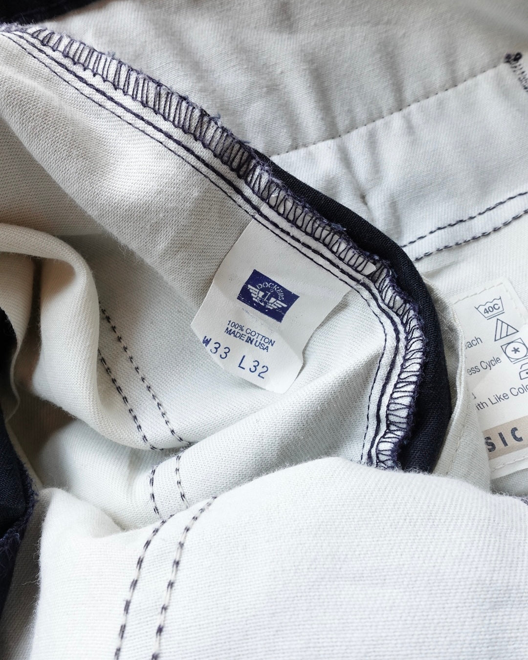Dockers Chino Pants Navy / Made in USA