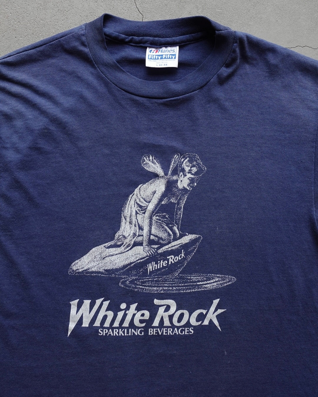 90s White Rock Sparkling Beverages T-Shirt / Made in USA