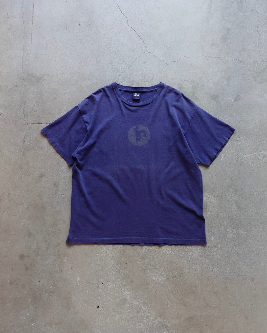 90s Stussy World T-Shirt / Made in USA