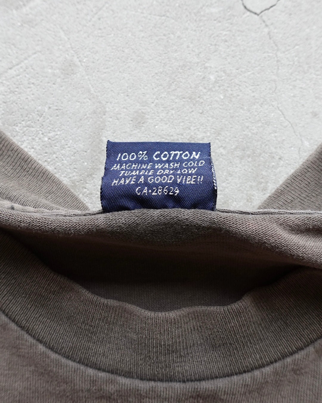 90s Stussy Saxophone Man Pigment Dyed T-Shirt / Made in USA