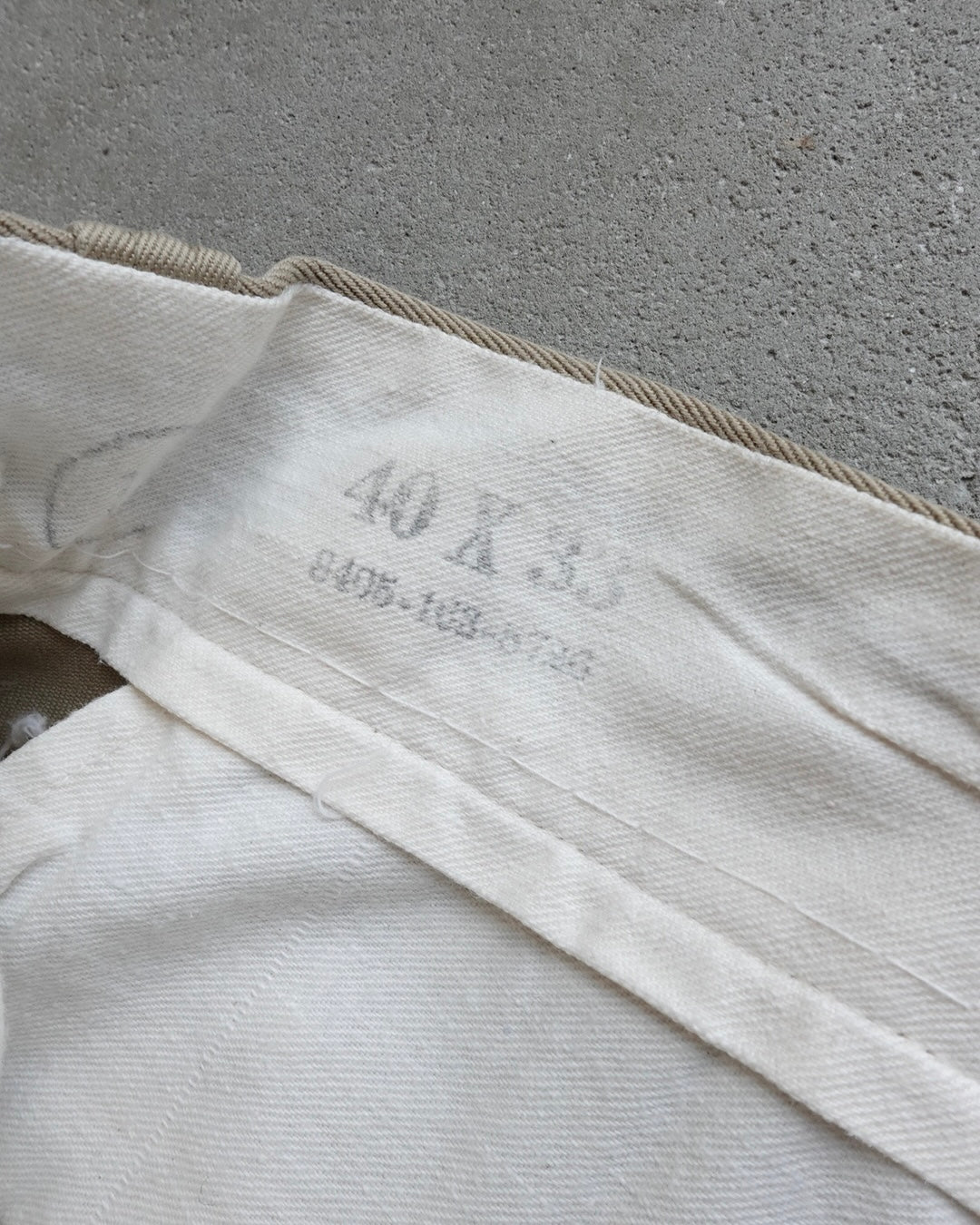 50s US Army Chino Trousers | ヴィンテージミリタリーチノ – dada