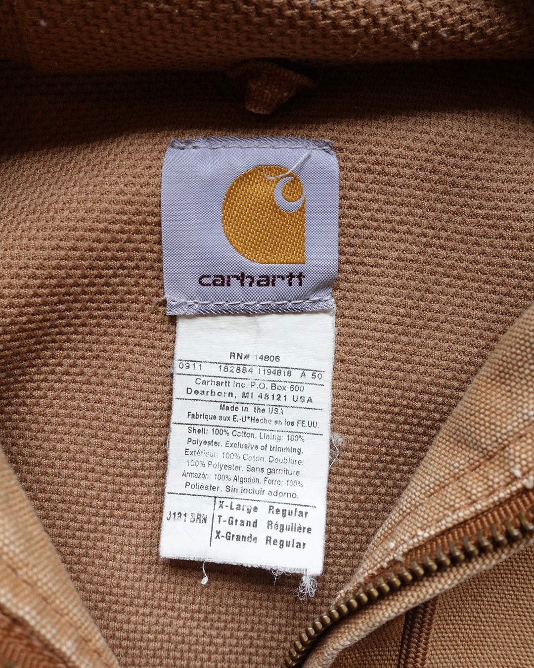 90s Carhartt Active Jacket / Made in USA