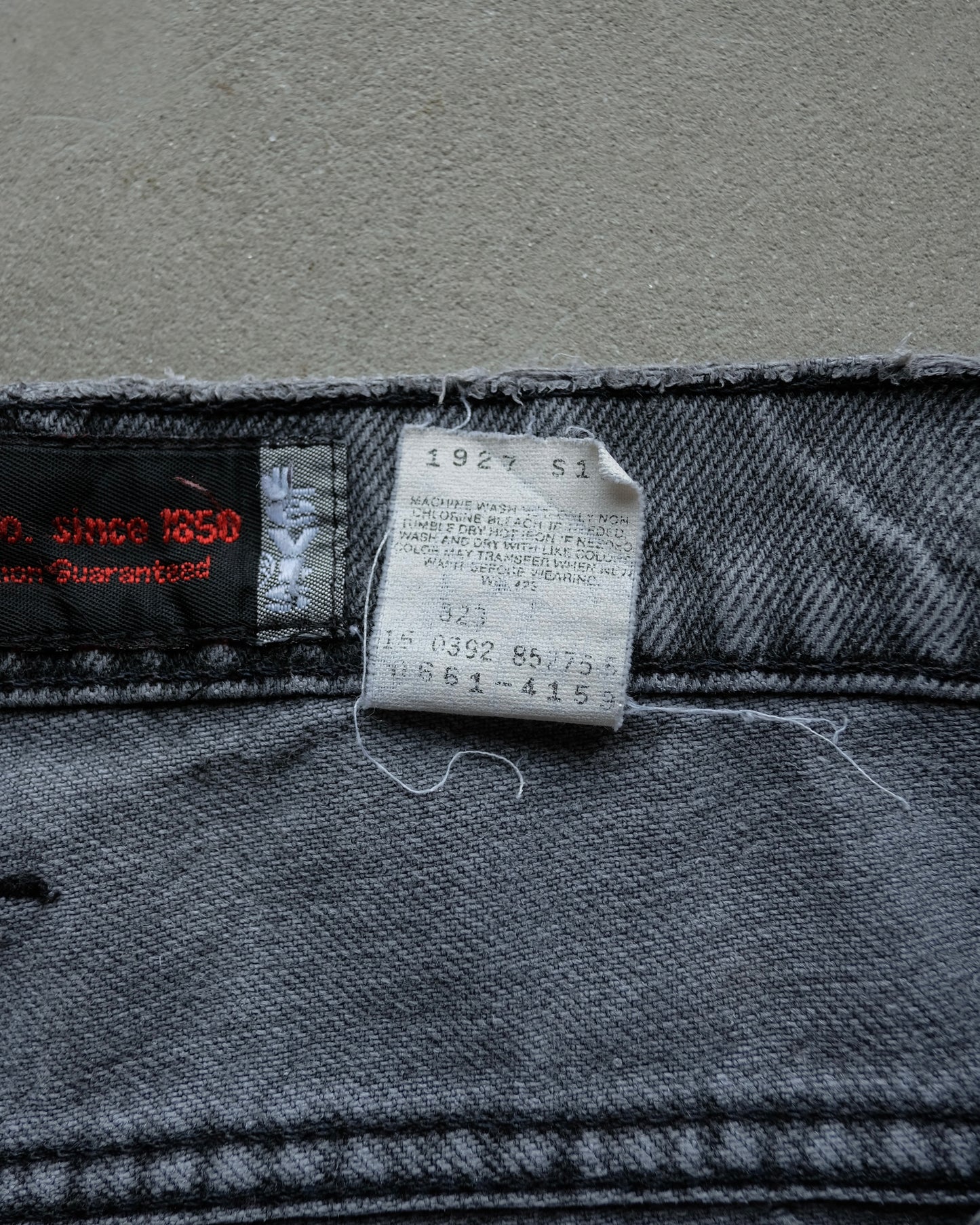 90s Levi's Silver Tab Loose Gray Denim