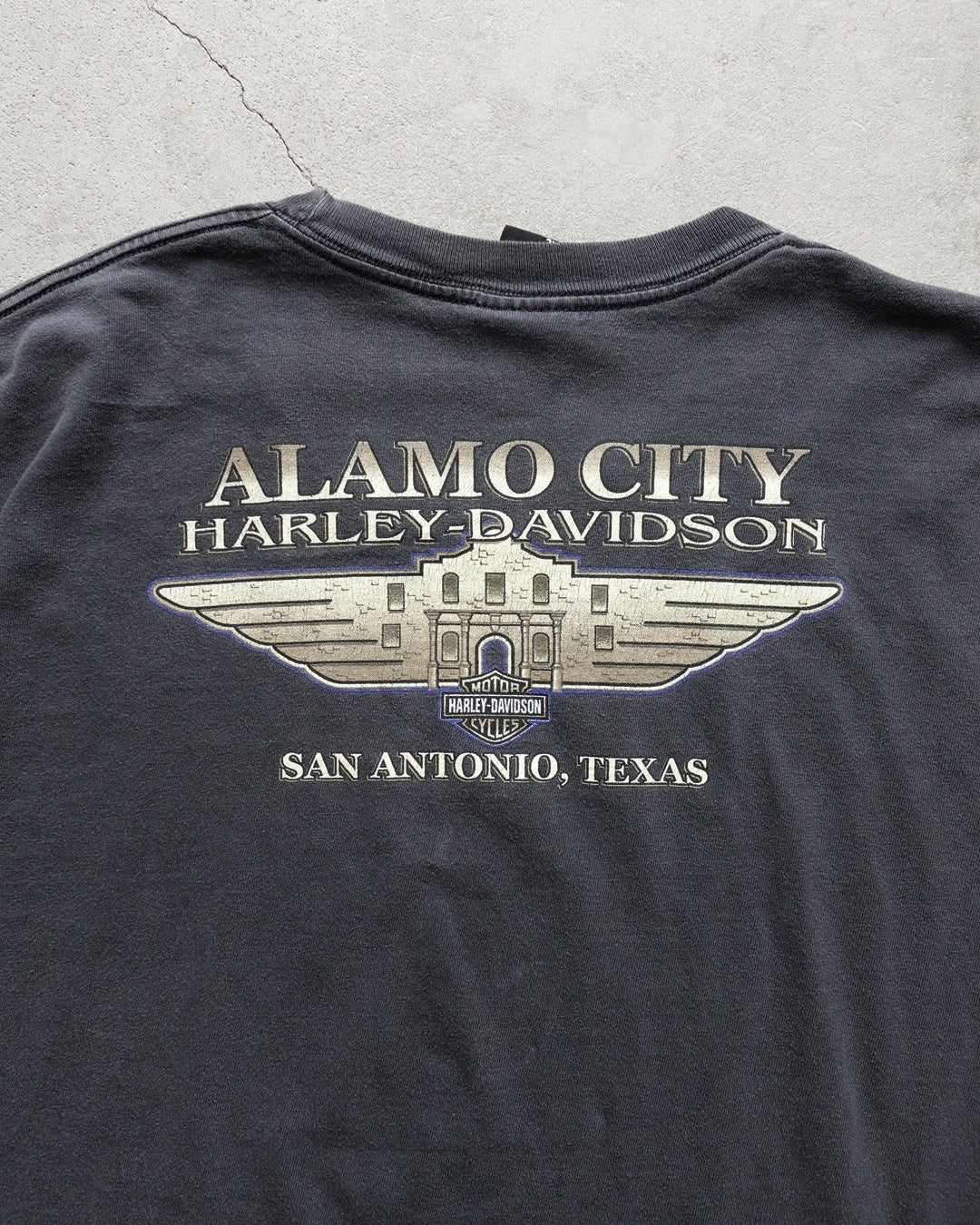 00s Harley-Davidson Alamo City Dealer T-Shirt / Made in USA