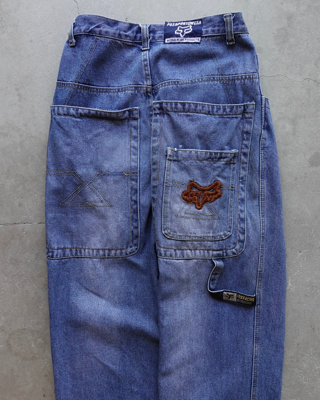90s-00s Fox Racing Denim Pants