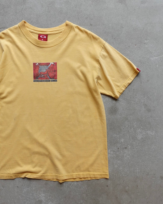 00s Oakley Dragon Crack Graphic T-Shirt