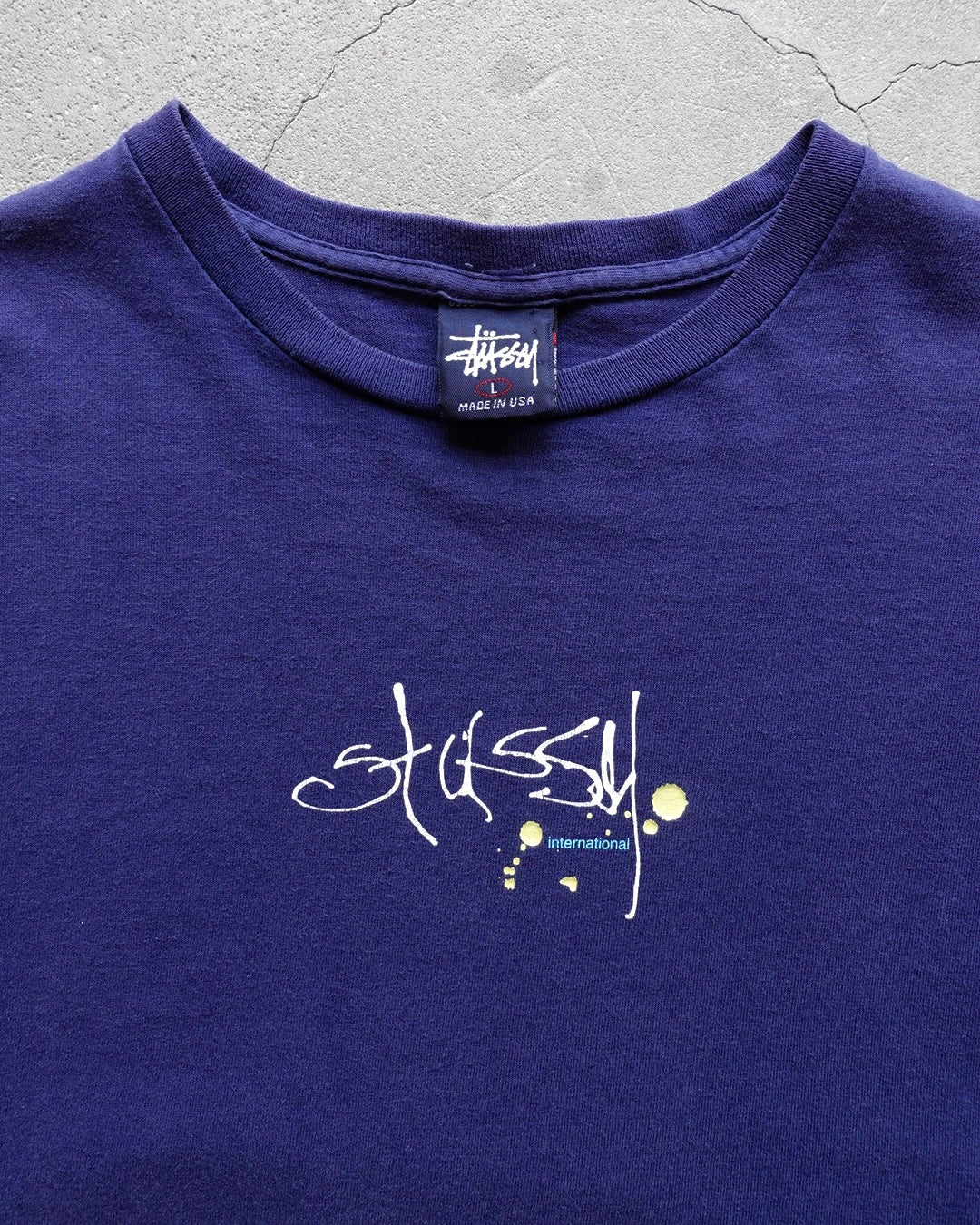90s Stussy International T-Shirt / Made in USA – dada