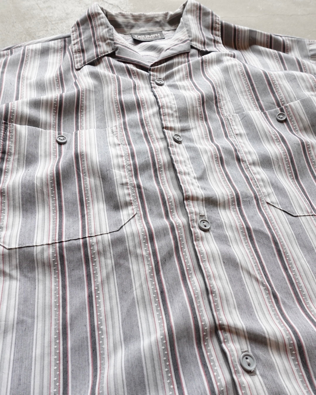 90s Triumph of California Open Collar S/S Shirt