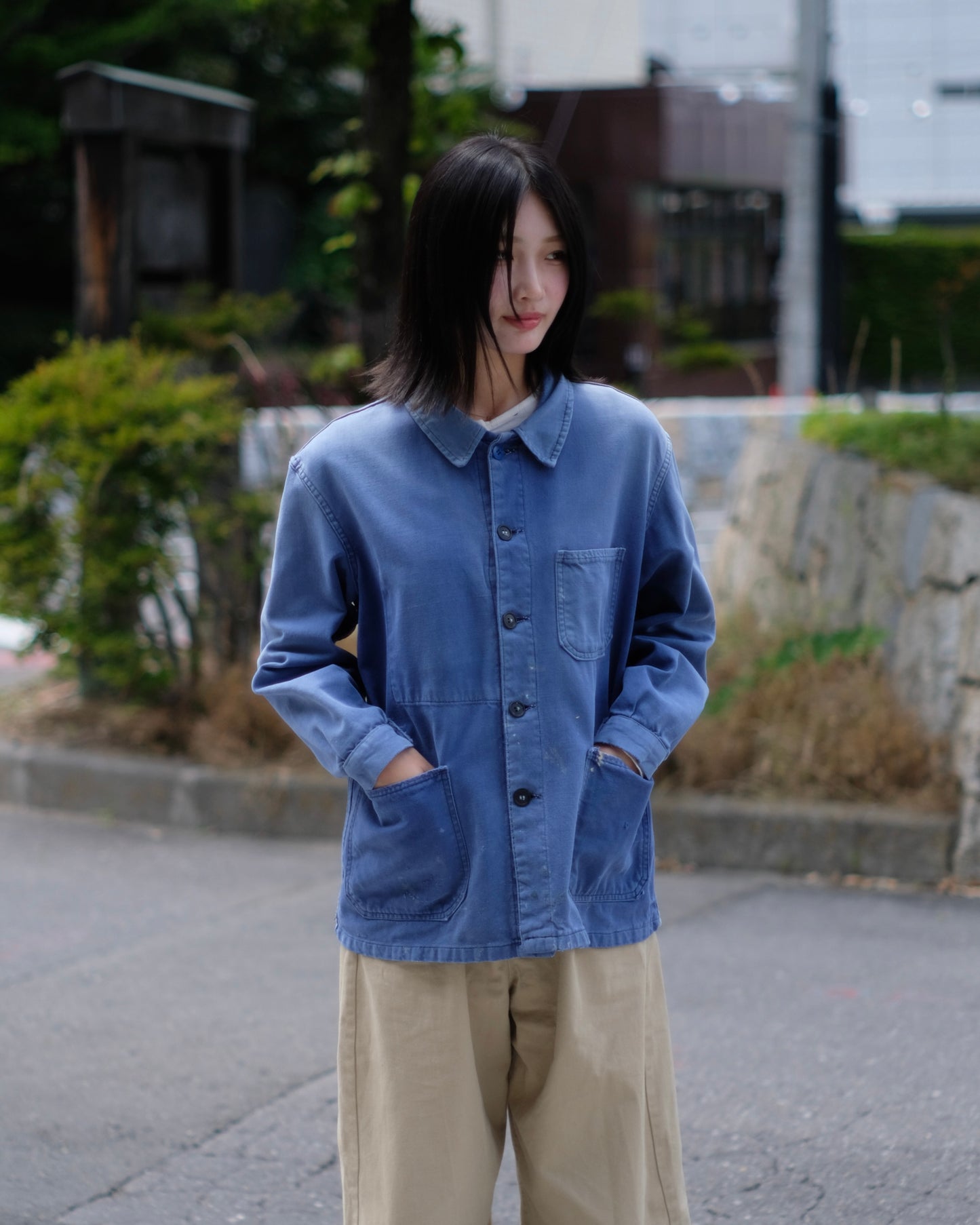 Euro Work Jacket Blue
