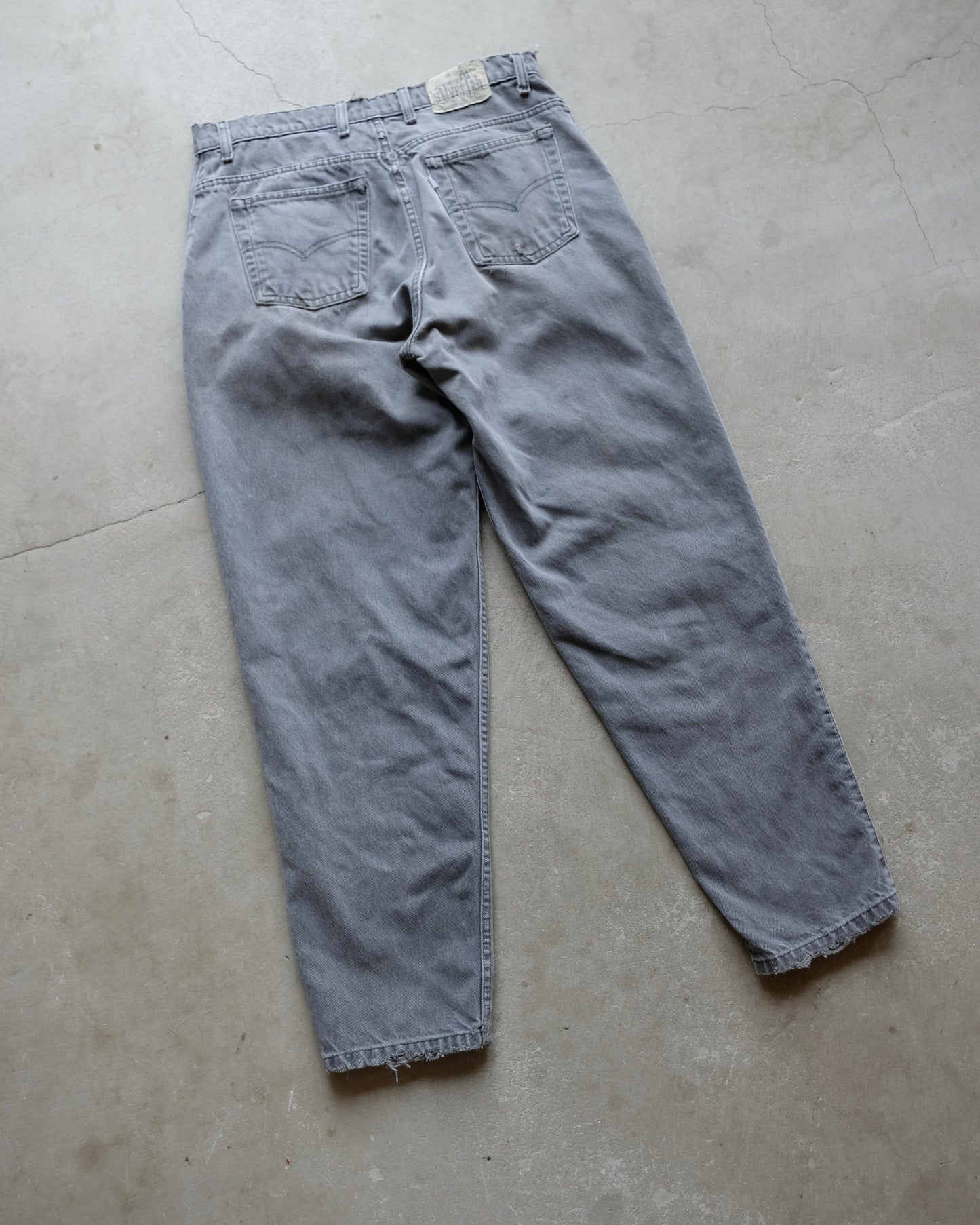 90s Levi's Silver Tab Loose Gray Denim