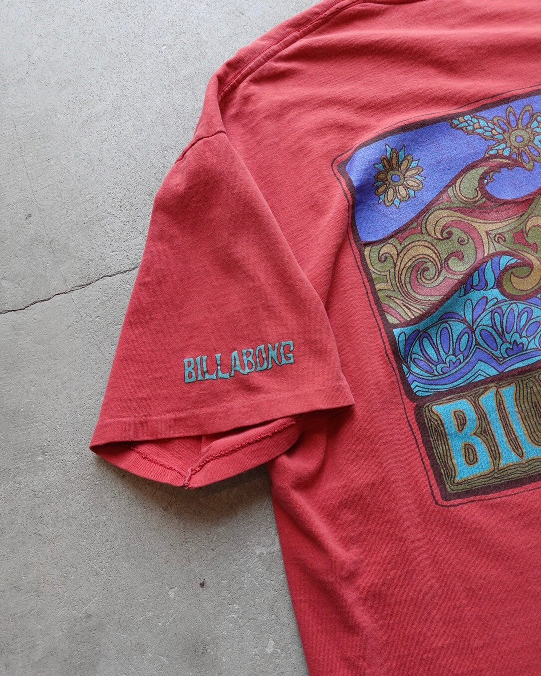 90s Billabong Wave T-Shirt / Made in USA