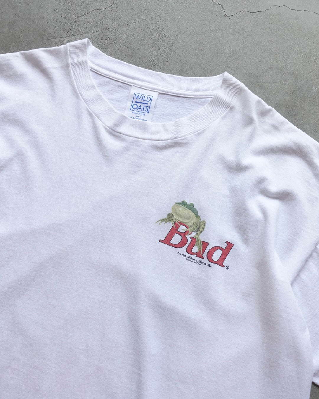 90s Budweiser Frog T-Shirt / Made in USA