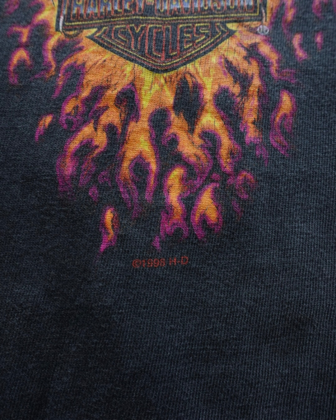 90s Harley-Davidson Downtown Seattle Eagle T-Shirt / Made in USA