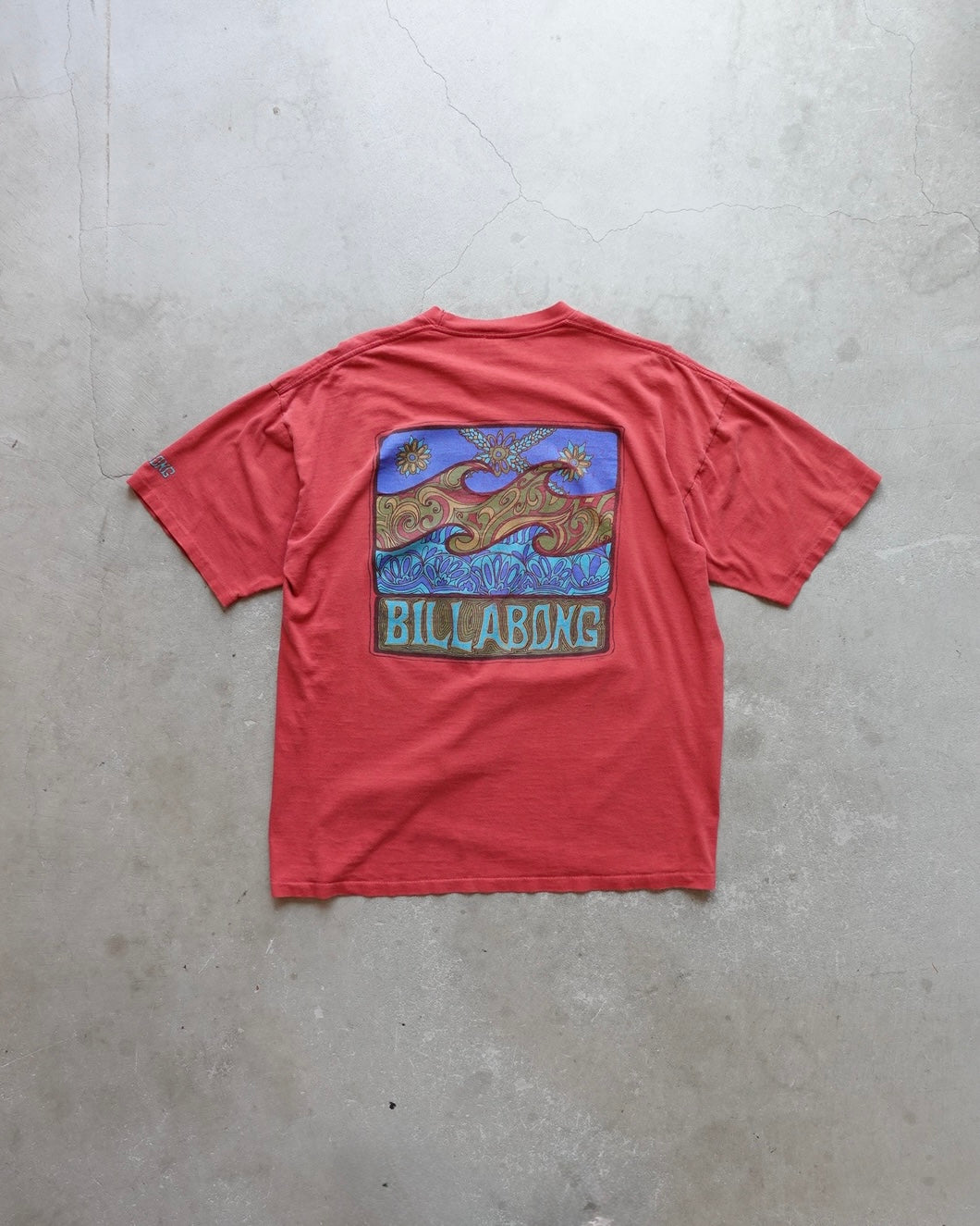 90s Billabong Wave T-Shirt / Made in USA