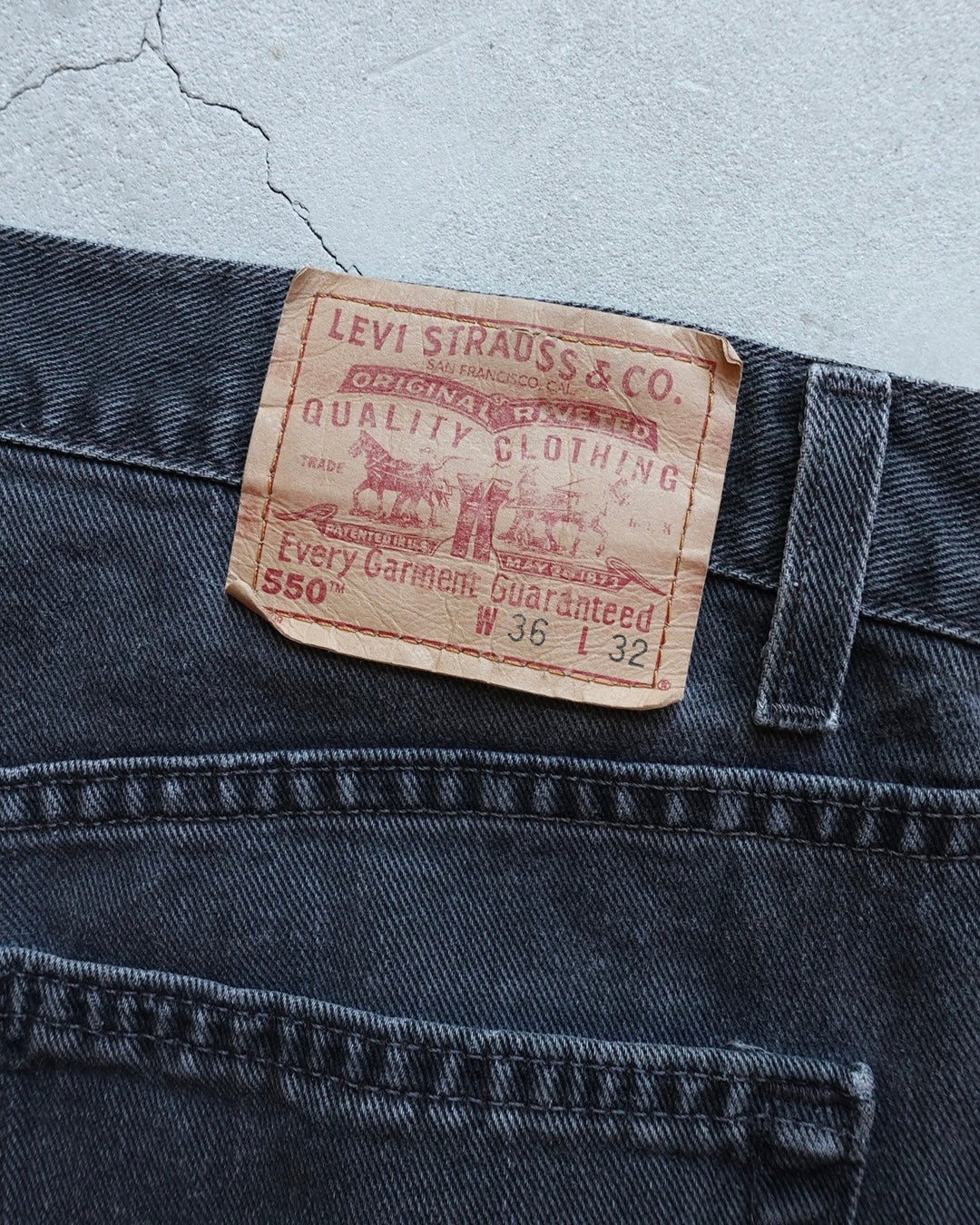 00s Levi's 550 Denim Pants / Made in USA