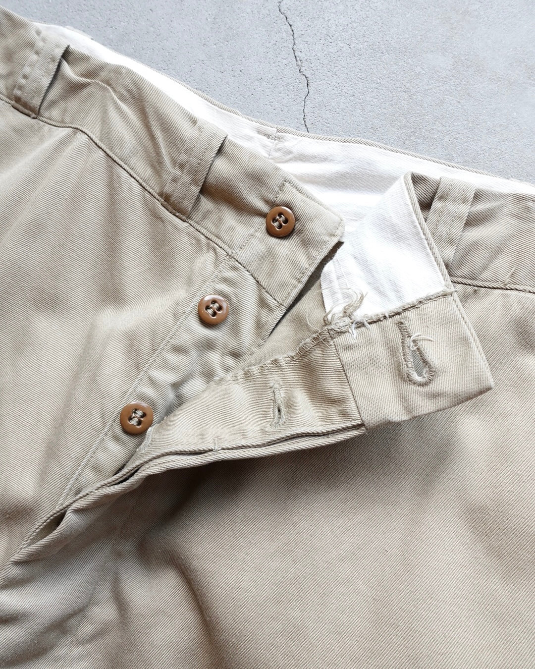 1950年代　ヴィンテージ　USARMY CHINO TROUSERS 50s US Army Chino Trousers | ヴィンテージミリタリーチノ – dada