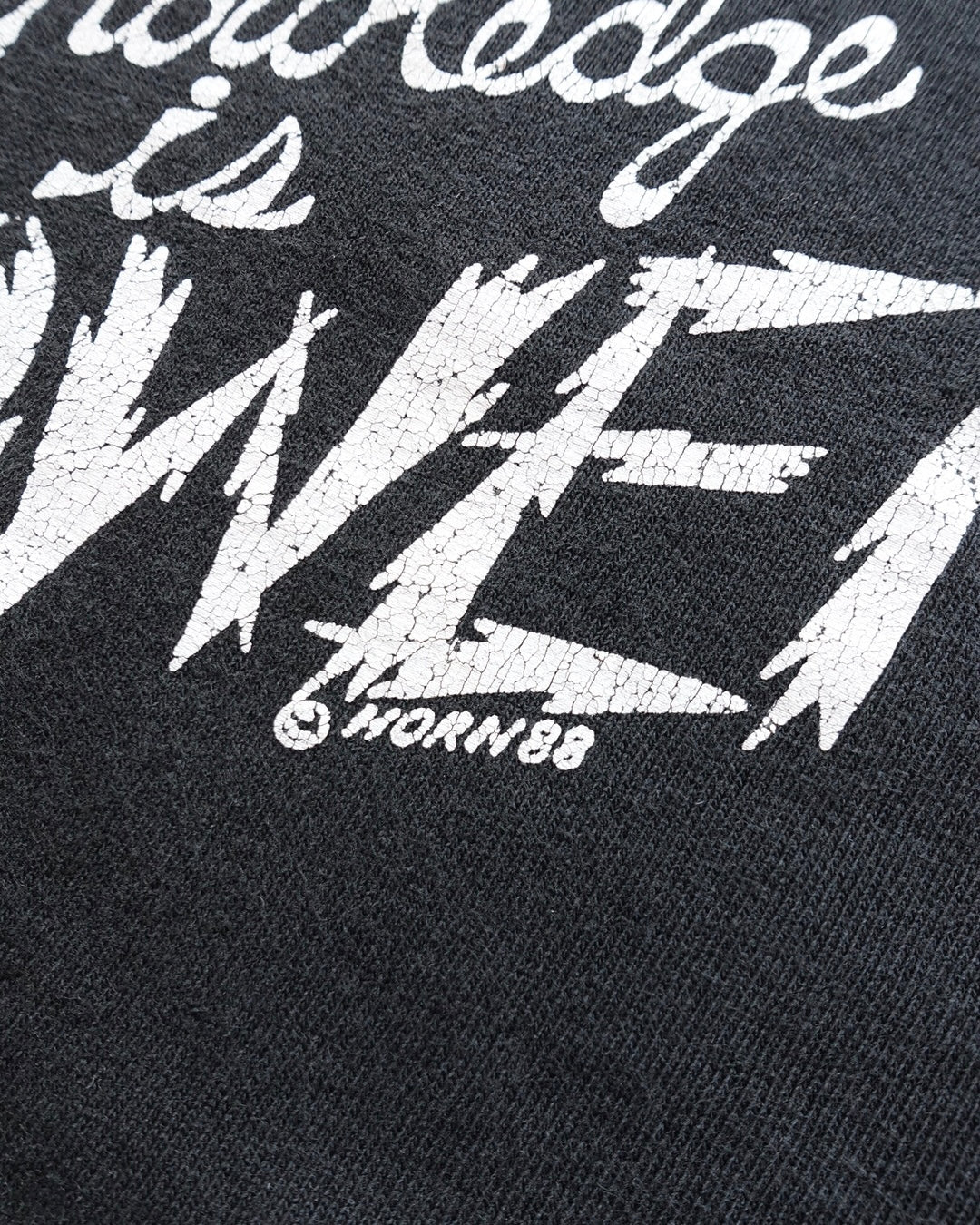 80s 'Knowledge is POWER' T-Shirt