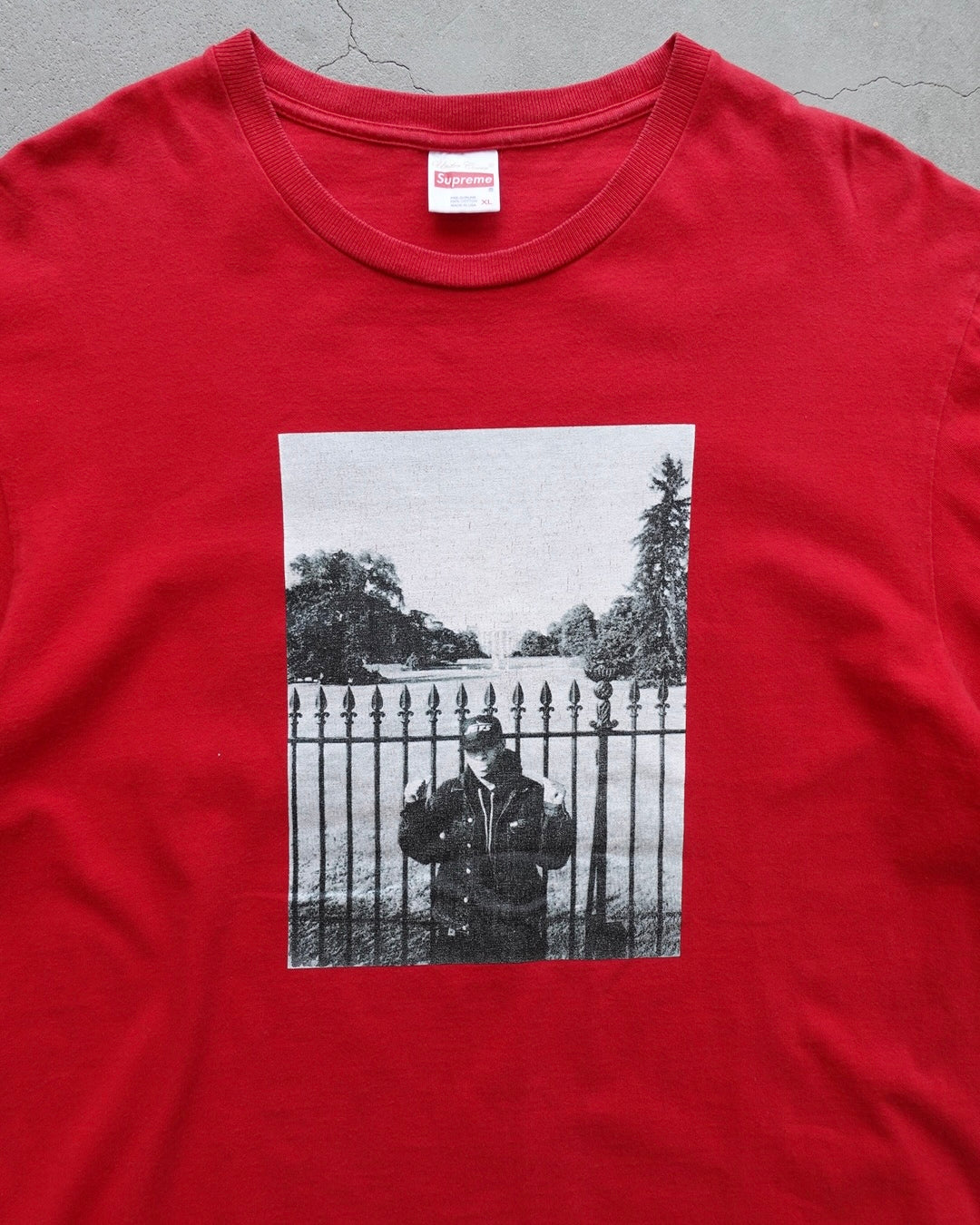 Supreme x UNDERCOVER Public Enemy White House Tee 'Red' / Made in USA