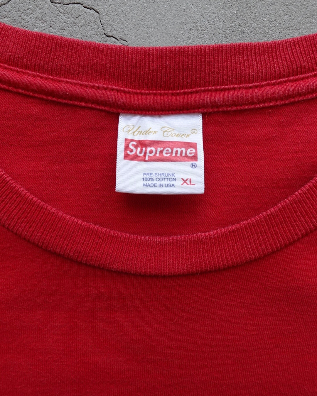 Supreme x UNDERCOVER Public Enemy White House Tee 'Red' / Made in USA