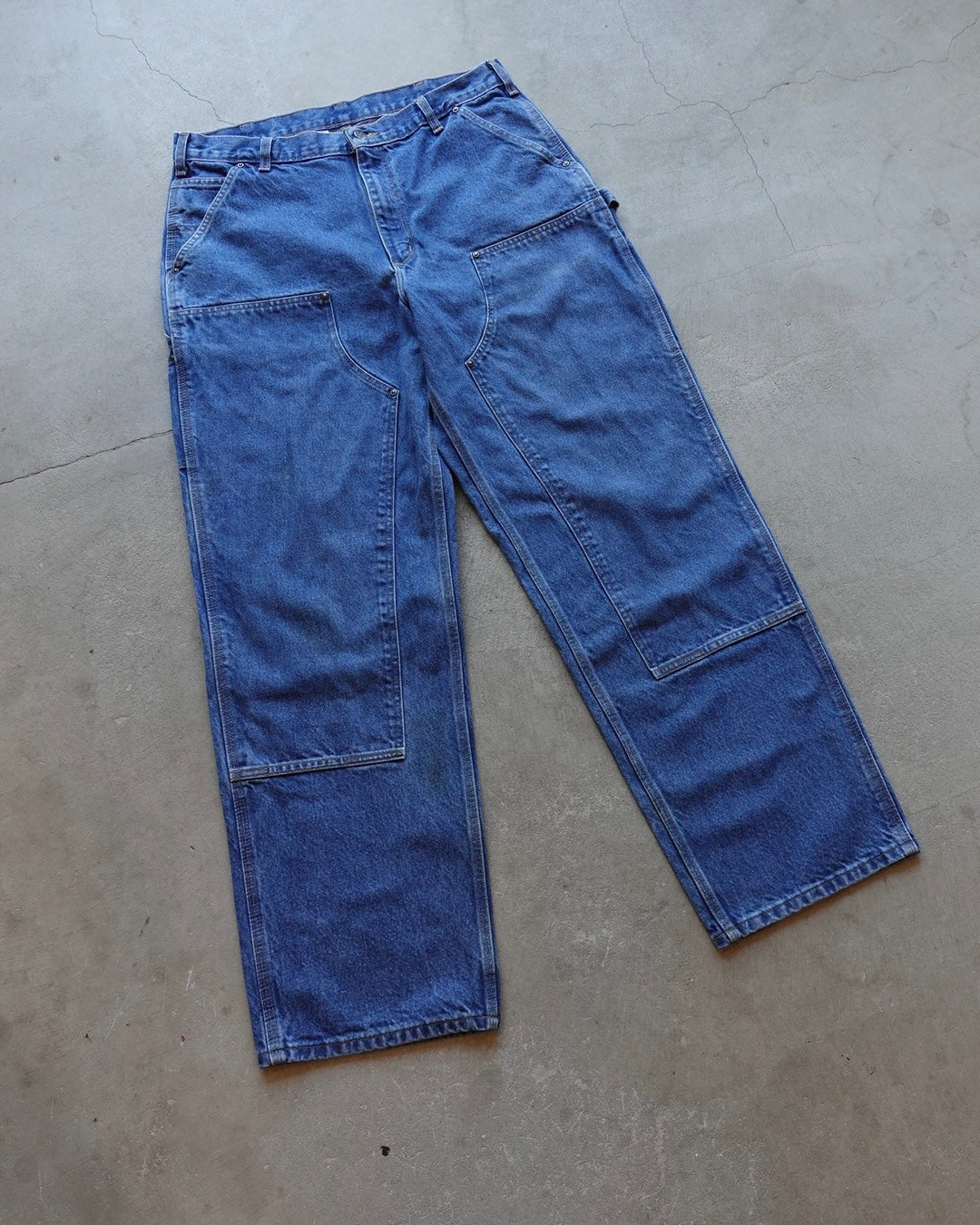 Carhartt Denim Double Knee Painter Pants 'Indigo' / Made in Mexico