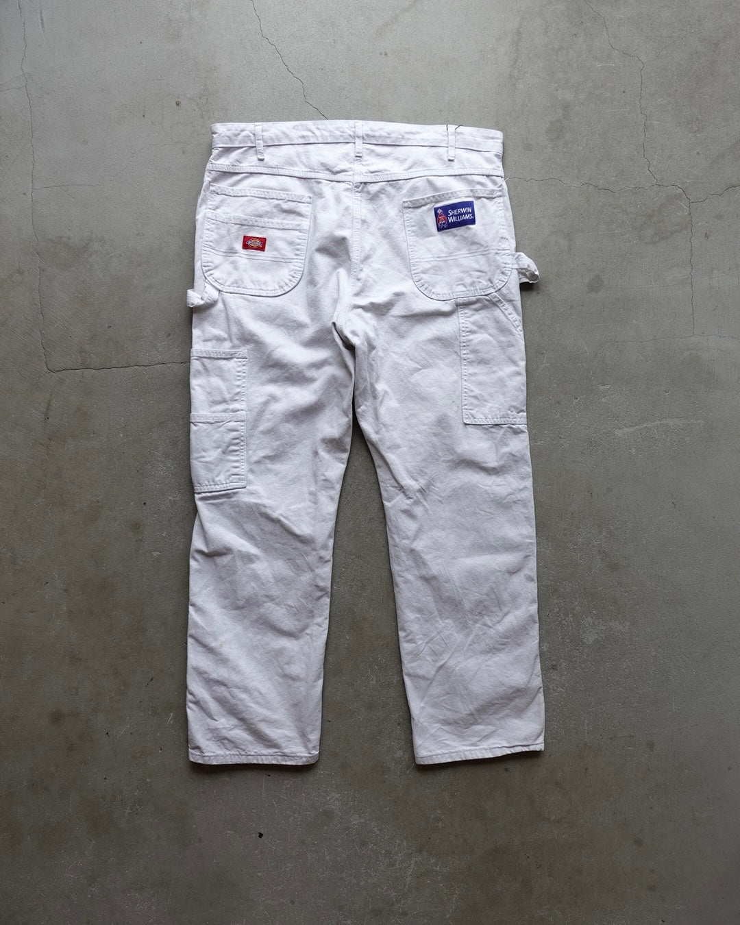 Dickies Painter Pants White Double Knee