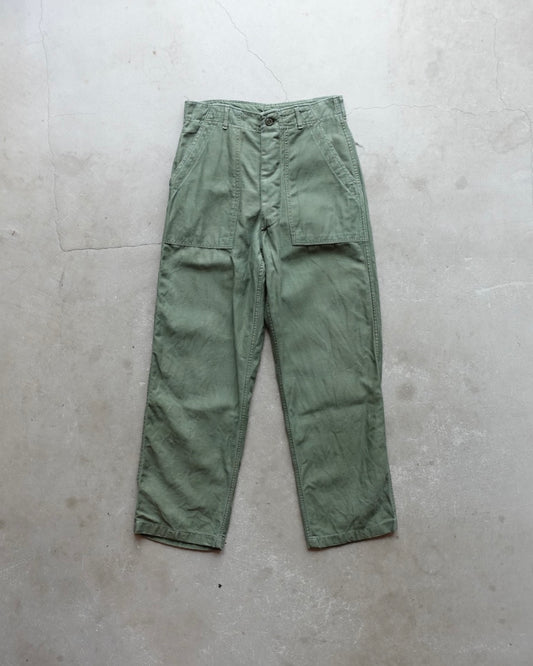 60s U.S.ARMY Baker Pants / Trousers Men's Cotton OG-107