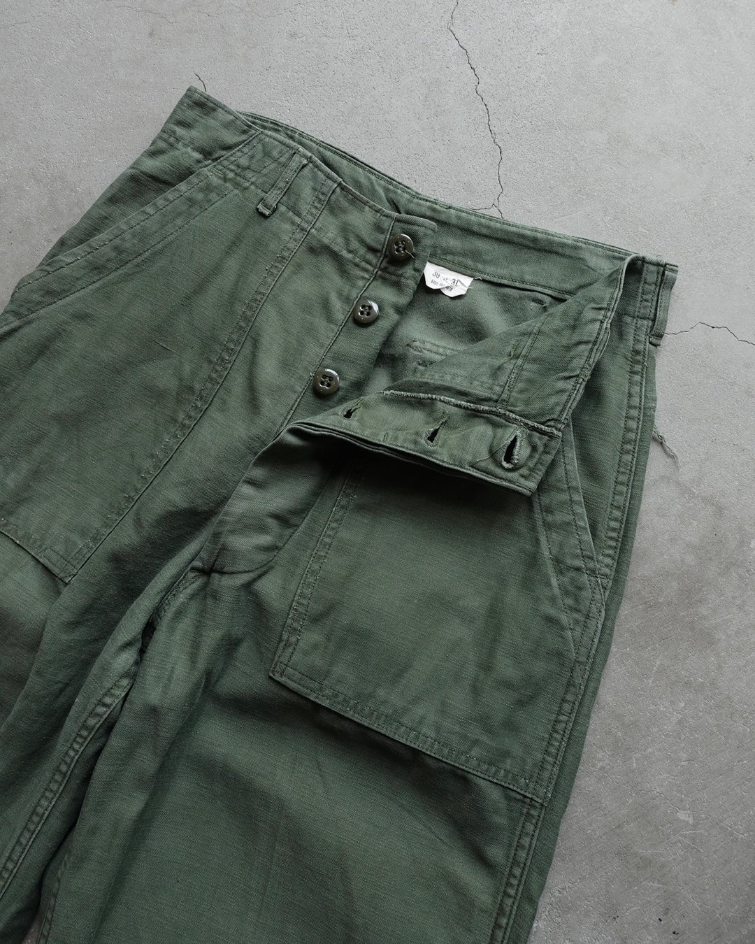 60s U.S.ARMY Baker Pants OG-107 | ベイカーパンツ ファティーグ