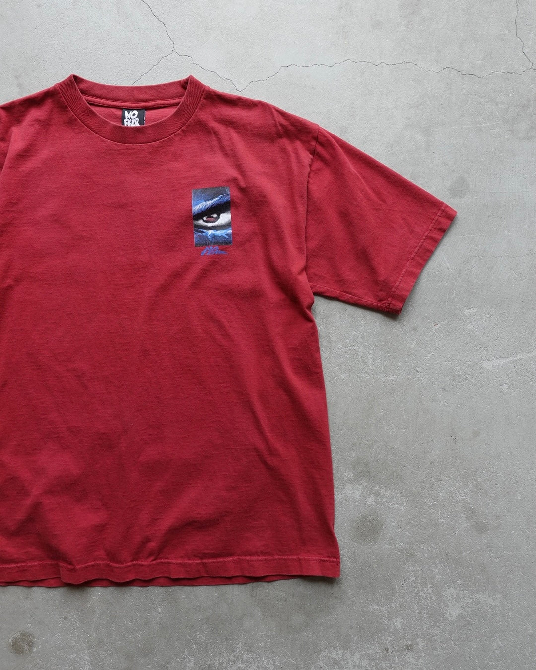 90s No Fear T-Shirt Red / Made in USA