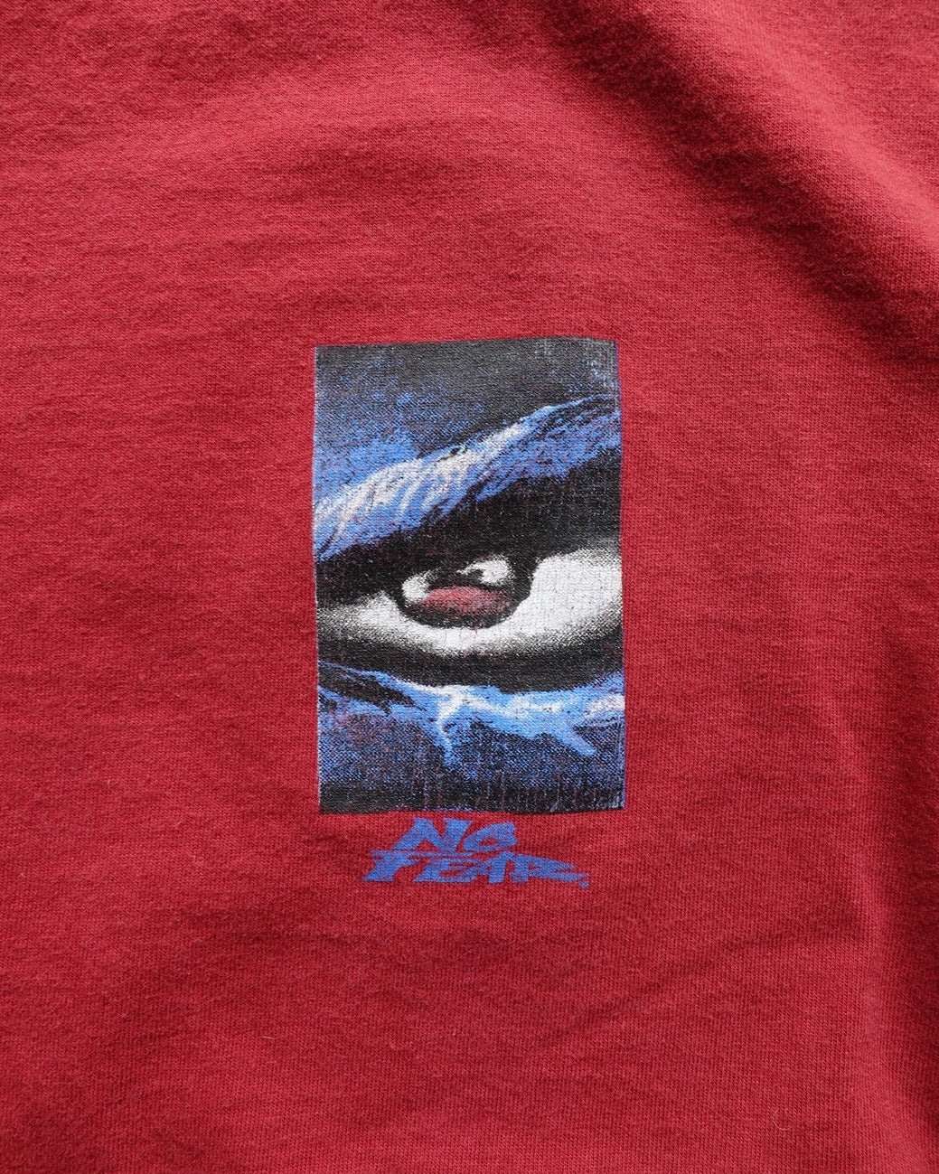 90s No Fear T-Shirt Red / Made in USA
