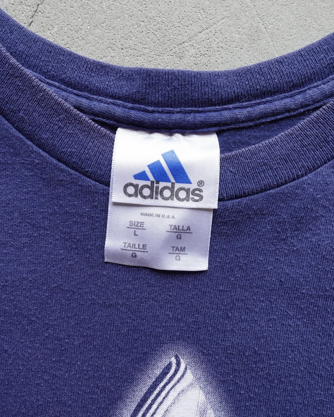 90s adidas Trefoil T-Shirt / Made in USA