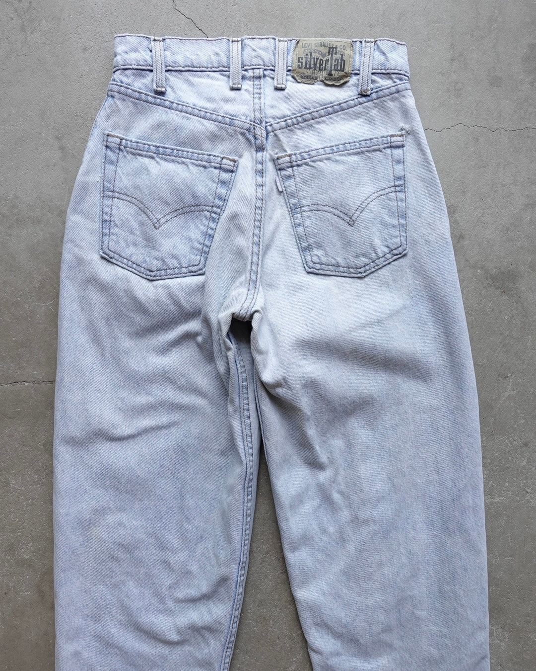 90s Levi's SilverTab Baggy Fit Denim W28 L30 / Made in USA
