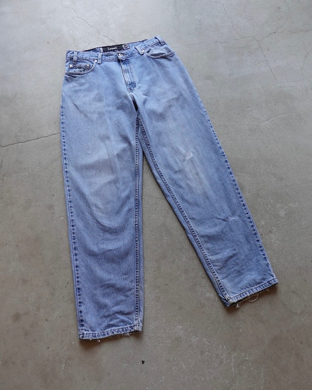 90s Levi's Loose Denim W32 L32 Light Indigo