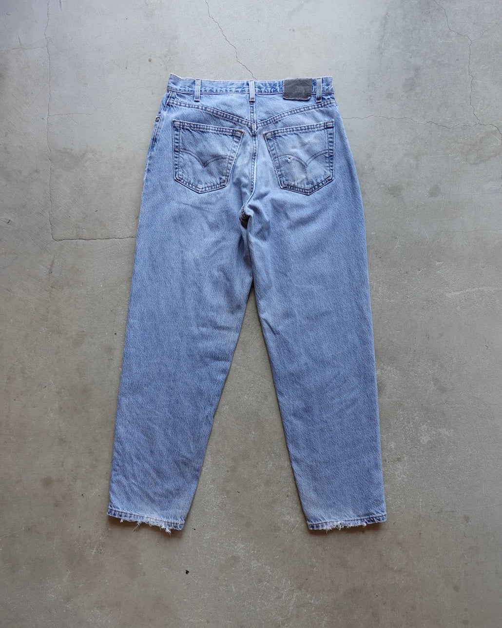 90s Levi's Loose Denim W32 L32 Light Indigo