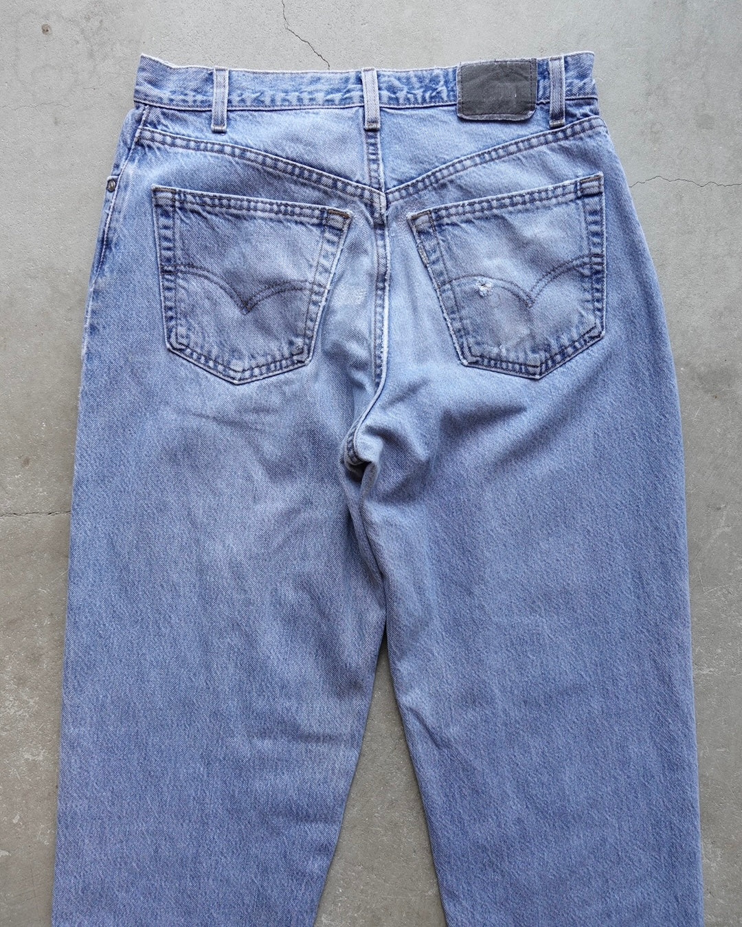 90s Levi's Loose Denim W32 L32 Light Indigo