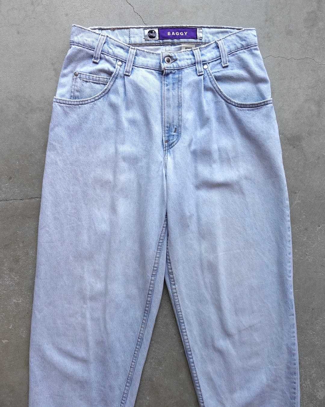 90s Levi's SilverTab Baggy Denim W30 L32 / Made in USA