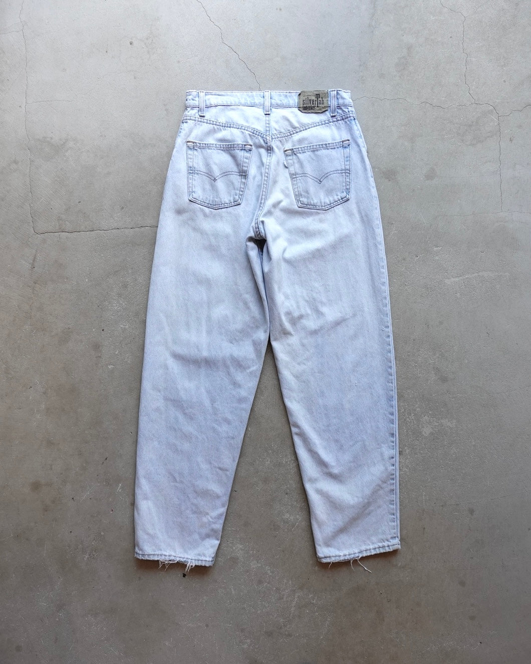 90s Levi's SilverTab Baggy Denim W30 L32 / Made in USA